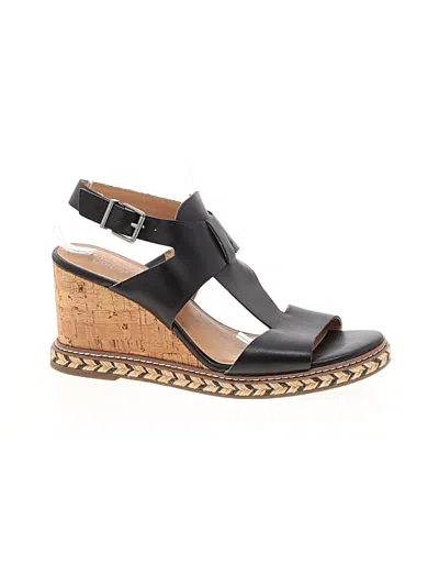 Pre-owned Crown Vintage Wedges In Black