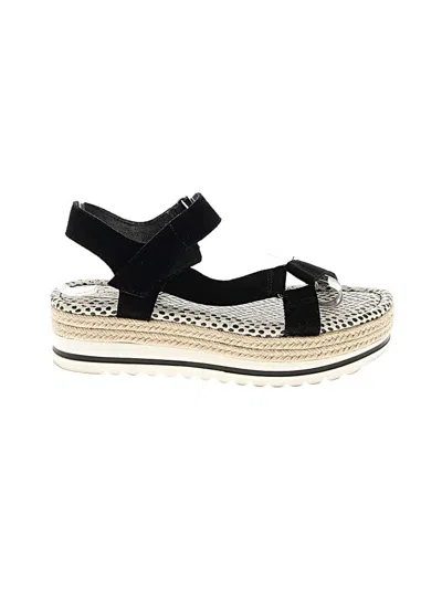 Pre-owned Crown Vintage Wedges In Black