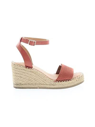 Pre-owned Crown Vintage Wedges In Red