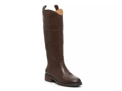 Crown Vintage Wide Width Fyan Wide Calf Boot In Brown