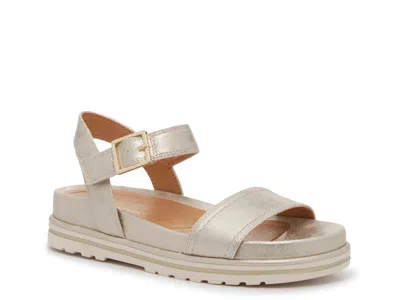 Crown Vintage Xeyla Platform Sandal In Silver