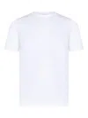 Cruciani Crew Neck T-shirt In Stretch Cotton Jersey