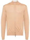 Cruciani Cashmere-silk Blend Cardigan In 中性色