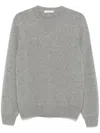 Cruciani Fine-knit Sweater In Grey