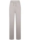 Cruciani Grey Wool Pants In Grey