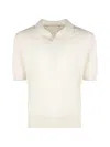 Cruciani Collared T-shirt In Neutral