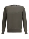 Cruciani Cotton Sweater In Brown
