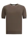 Cruciani Knit Cotton T-shirt Short Sleeves
