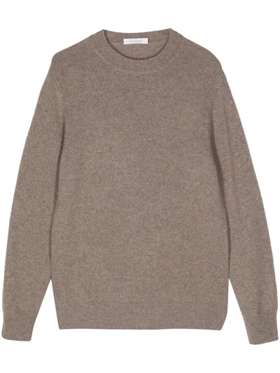 Cruciani Crew-neck Cashmere Jumper In Neutrals