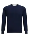 Cruciani Cotton Sweater In Blue