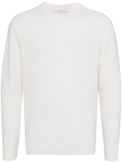 Cruciani Crew-neck Jumper In Neutrals