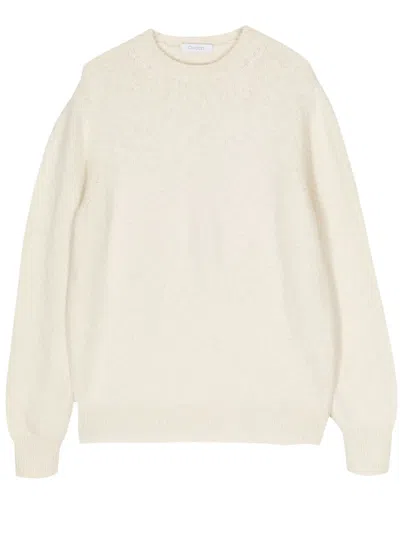 Cruciani Crew-neck Jumper In White