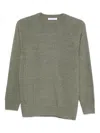 Cruciani Crew Neck Sweater In Green