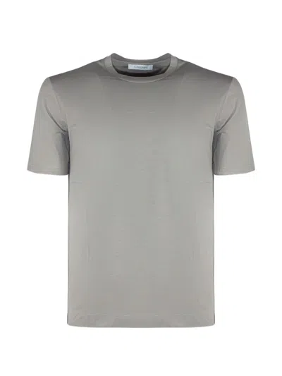 Cruciani Crew-neck T-shirt In Gray