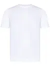 Cruciani Crew Neck T-shirt In Stretch Cotton Jersey