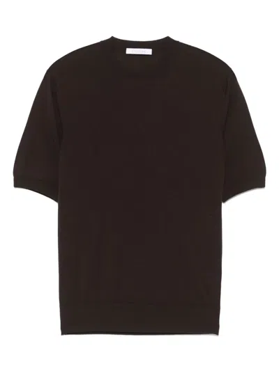 CRUCIANI FINE-KNIT T-SHIRT
