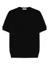 Cruciani Fine-knit T-shirt In Black