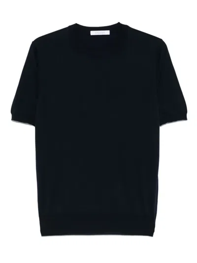 CRUCIANI FINE-KNIT T-SHIRT