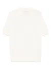 Cruciani Fine-knit T-shirt In White