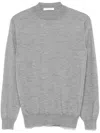 Cruciani Fine-knit Sweater In Grey