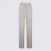 Cruciani Grey Wool Pants In Grey