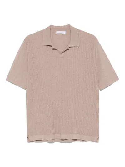 Cruciani Interwoven T-shirt In Neutrals
