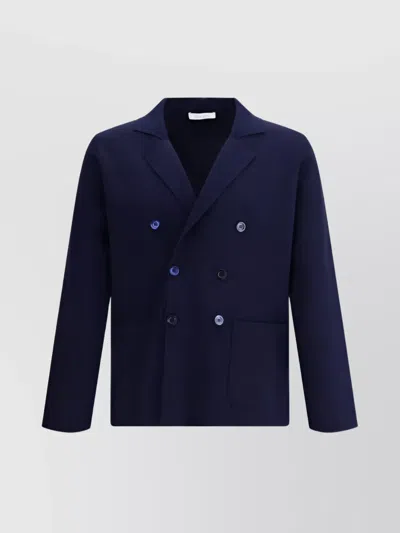 Cruciani Knit Jacket Button Detailing