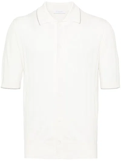 Cruciani Knitted Shirt In Neutrals