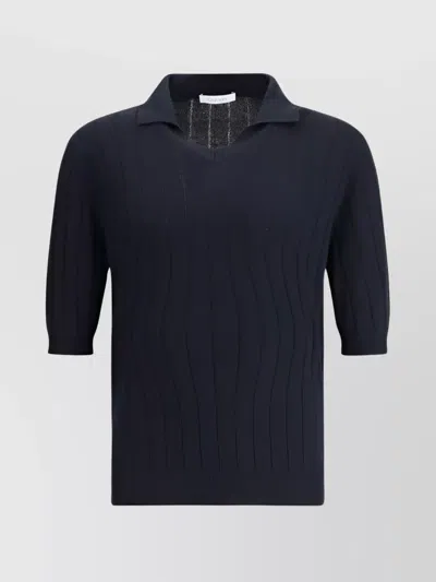 Cruciani Luxe Silk Polo Shirt