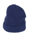 Cruciani Man Hat Blue Size Onesize Wool In Blue