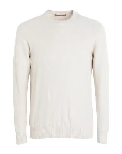 Cruciani Man Sweater Beige Size 44 Cotton