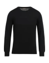 Cruciani Man Sweater Black Size 50 Wool In Black