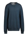 Cruciani Man Sweater Blue Size 44 Wool