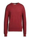 Cruciani Man Sweater Brick Size 46 Wool In Red