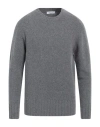 Cruciani Man Sweater Grey Size 40 Wool, Polyamide, Cashmere, Elastane