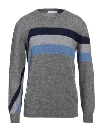 Cruciani Man Sweater Grey Size 48 Cashmere In Gray