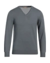 Cruciani Man Sweater Lead Size 48 Wool In Grey