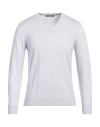 Cruciani Man Sweater Light Grey Size 48 Wool In Grey