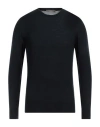 Cruciani Man Sweater Midnight Blue Size 42 Wool