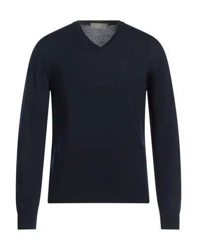 Cruciani Sweaters In Navy Blue