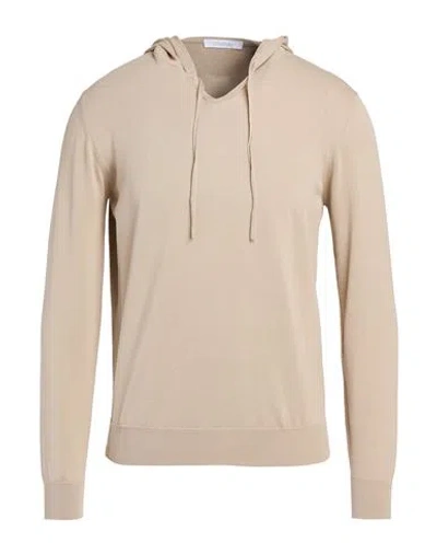 Cruciani Man Sweater Sand Size 42 Cotton In Neutral