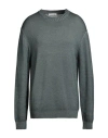 Cruciani Man Sweater Slate Blue Size 42 Wool In Blue