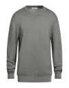 Cruciani Man Sweater Taupe Size 44 Wool In Gray