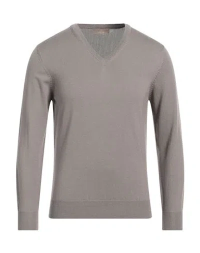 Cruciani Man Sweater Dove Grey Size 46 Wool