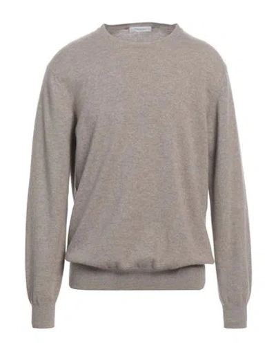 Cruciani Man Sweater Taupe Size 48 Cashmere