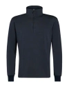 Cruciani Man T-shirt Navy Size 44 Cotton, Elastane, Wool In Blue
