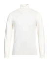 Cruciani Man Turtleneck Cream Size 48 Wool In White