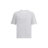 Cruciani Crew Neck T-shirt In Stretch Cotton Jersey In White