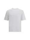 Cruciani Crew Neck T-shirt In Stretch Cotton Jersey