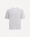 Cruciani Crew Neck T-shirt In Stretch Cotton Jersey
